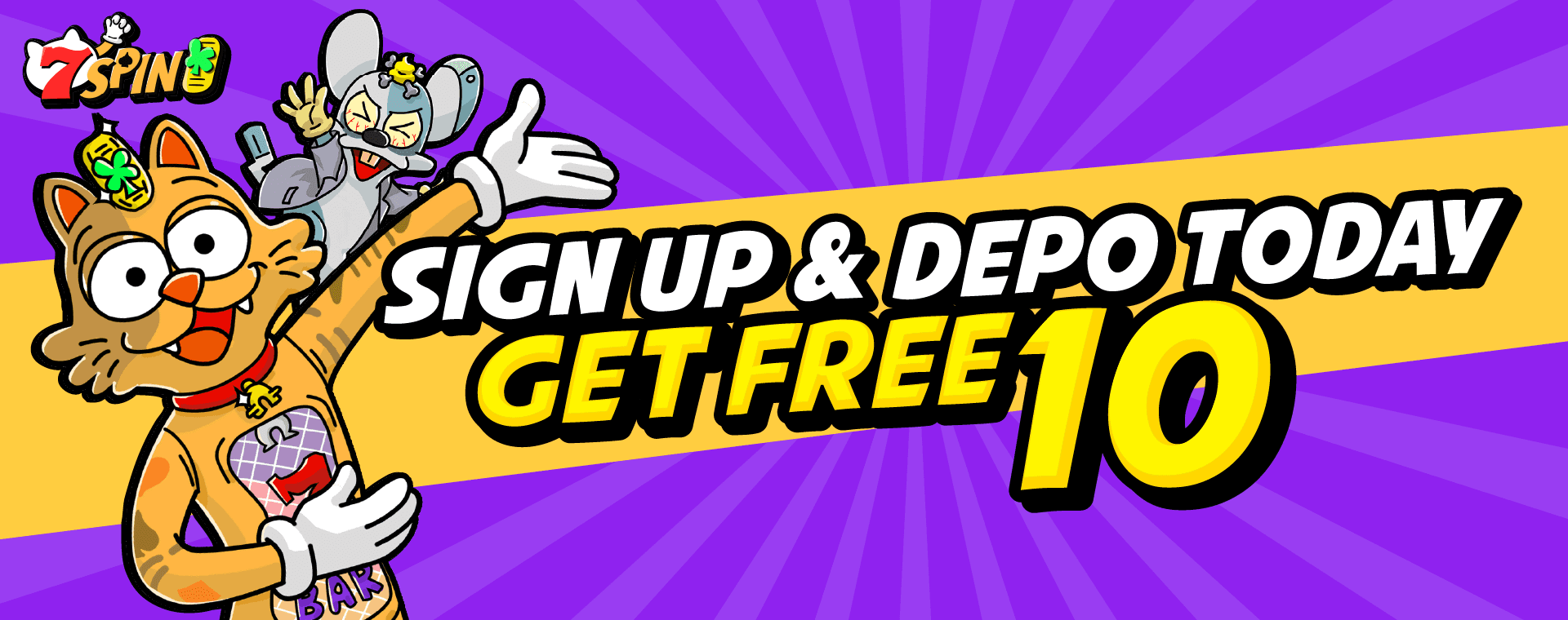 Sign UP & Depo Today Get Free 10