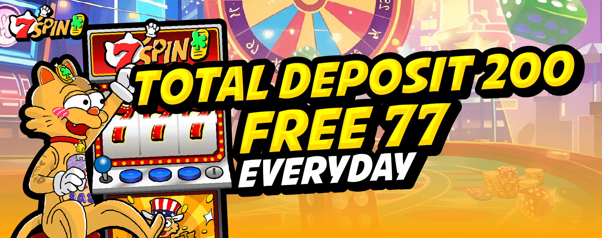 Total Deposit 200 Free 77